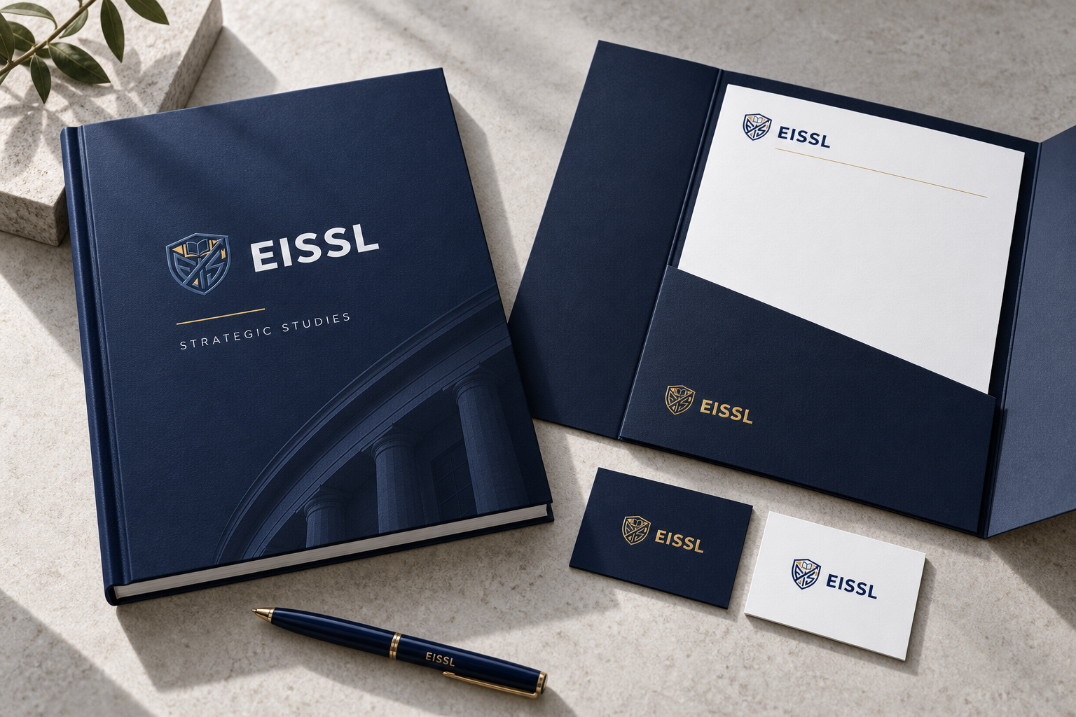 تصور تطبيق هوية EISSL على المطبوعات